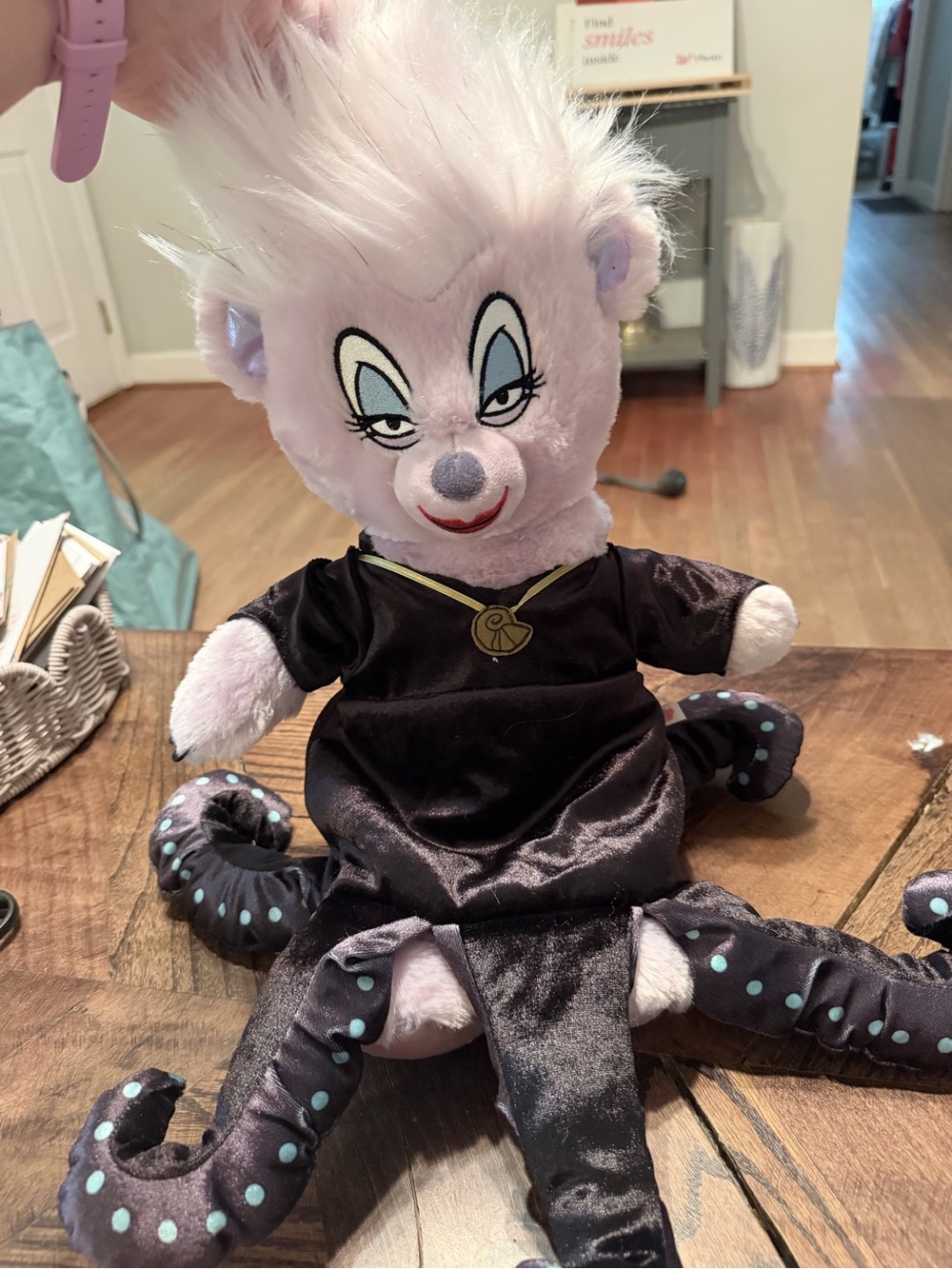 EXCLUSIVE Disney Build-A-Bear The Little Mermaid Ursula Plush with Costume